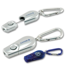 Retractable Carabiner Flashlight