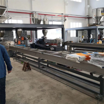 Twin screw extruder granulation machine