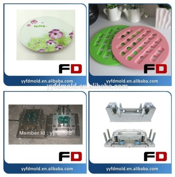 Superior design plastic heat-proof mat mould