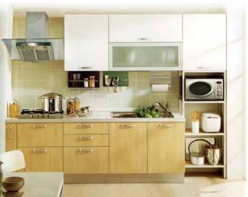 Remix High Quality Melamine Kitchen Cabinets (SPTLM-006)