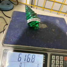 Lutetium Aluminum Garnet Green YAG Gemstone Rough