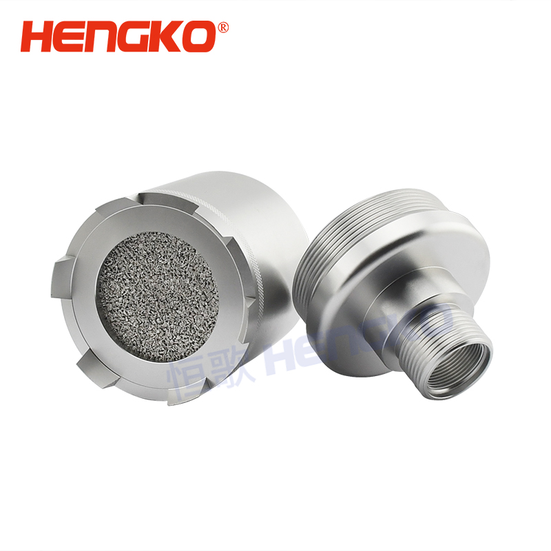 Sintered Porous SS316L Stainless Steel Industrial Methane Gas Detected Sensor Protective Enclosure
