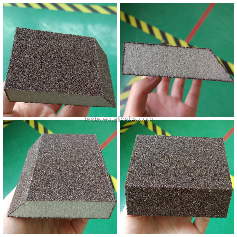 Many Sizes of Trapezoid Shape sanding blocks for wood with free sample