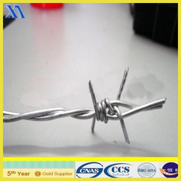 4 barbed points double strand barbed wire/barbed wire for sale/single strand wire
