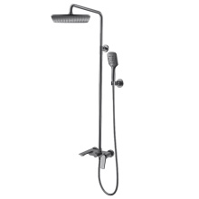 exposed shower faucet Rose Gold Rain Thermostatic Faucet Shower Manufactory