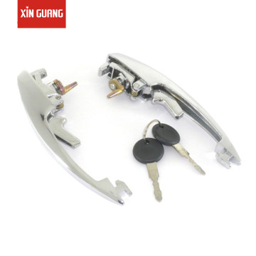 VW Volkswagen Super Beetle Bug 1968-On Outer Door Handles - Key Matched