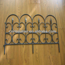 decorative plastic garden fence/edge plastic garden