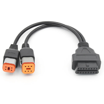 LT033 OBD Connecting Cable 2IN1 for Harley Motorcycles