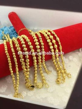 New fashion Brass necklace / brass bracelet beautiful like Golden very cheap fine fashion jewelry