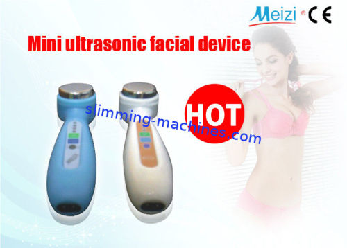 Small Handheld Ultrasonic Facial Device High Frequency Skin Care Beauty Equipment