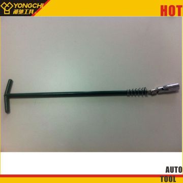 Extra -long universal spark plug socket wrench tool