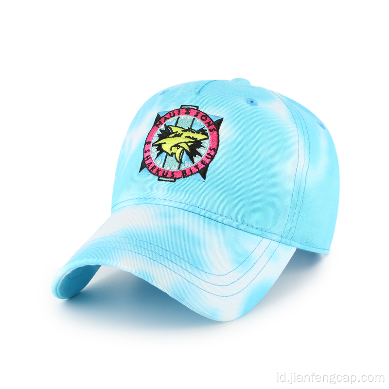 Musim panas topi baseball vintage berwarna yang disesuaikan