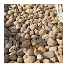 Washed Cobbles and Yellow River Pebbles for Outdoor Garden Flooring and Landscaping
