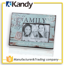 Kandy UniK Wholesale customized vertical blue family antique picture frames