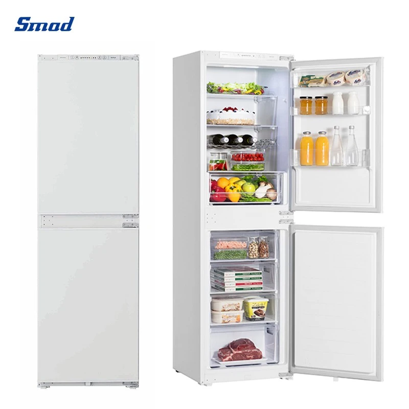 Smad OEM 226L Automatic Defrost Built in Refrigeration Freezer Manufacturers Refrigerators