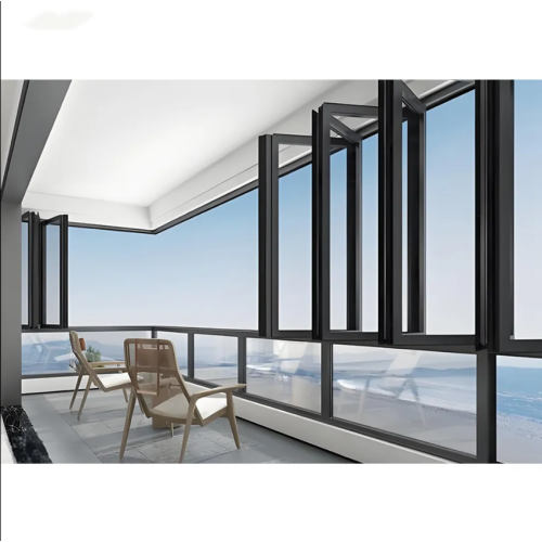 Soundproof Aluminum Bi-Folding Windows