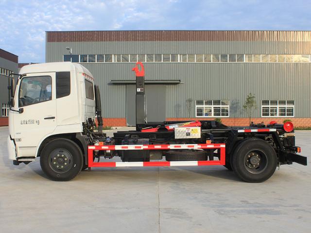 Dongfeng Tianjin Hook Arm Garbage Truck 4 Jpg