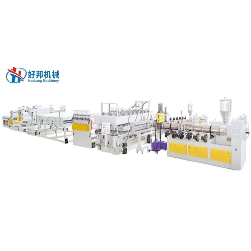 PP Twin Wall Polypropylene Sheet Production Line