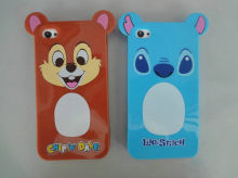 Mobilephone / Iphone 4 Protective Cases Panda / Frog / Hello Ketty / Cartoon Pattern