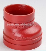 Grooved encentric reducer FM/UL