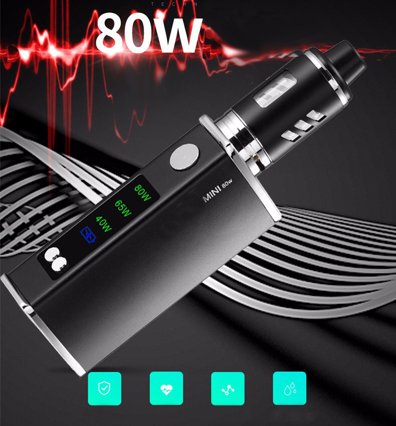 مسافر السجائر الإلكترونية 80w e vape p box