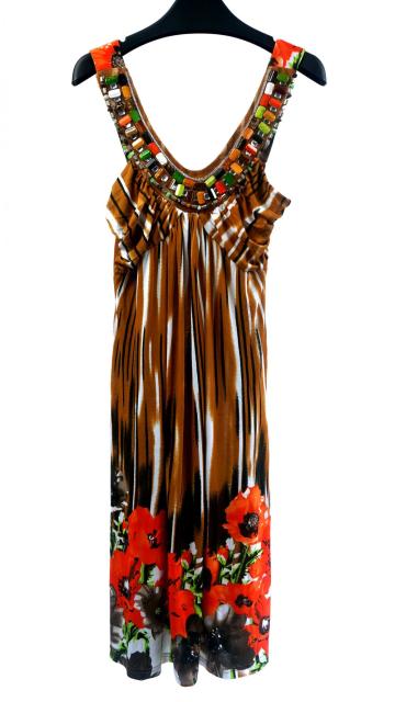 V-neck Condole Vintage Dresses