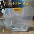 aluminum foil pouch foldable car emergency water bag