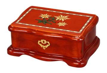 Vintage Jewellery Box with Musical Mechanism