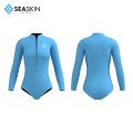 Seaskin Neoprene Front Zip Surfing Wetsuit สำหรับผู้หญิง