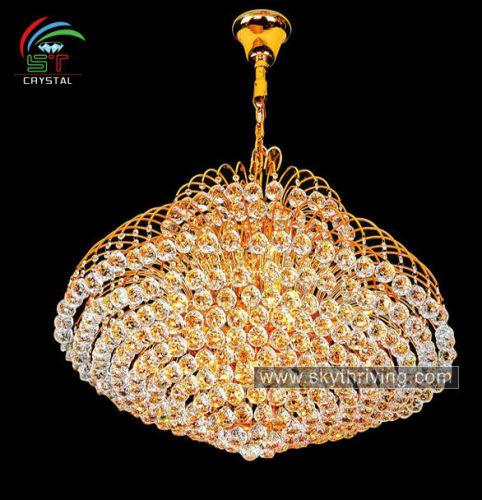 crystal drop ball chandelier light