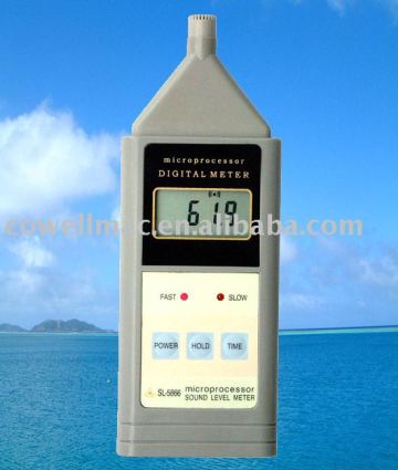 Sound Level Meter(SL5866)/noise meter/diginal sound level meter/tester/multifunctional sound level meter