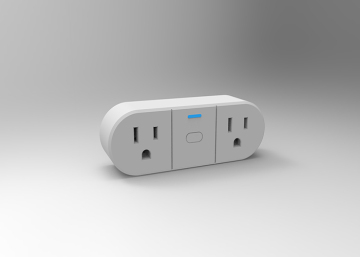 2 Outlet wifi controlled outlet