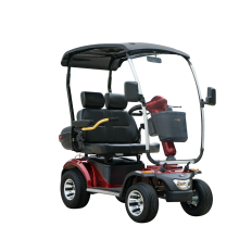 Electric Mobility Scooter for Two with Roof