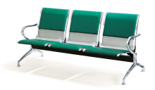 3 Seater Half Cushioned Airport Chair