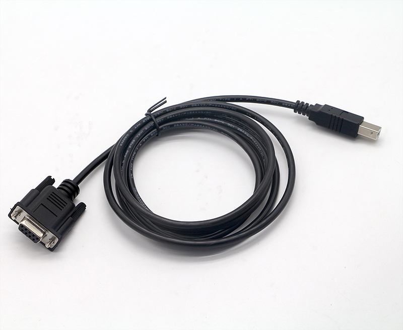 Factory Custom new origin phone usb phone adapt 1.8m DB9 Female  to USB 2.0 B Male Type RS232 Cable for POS System smart watch