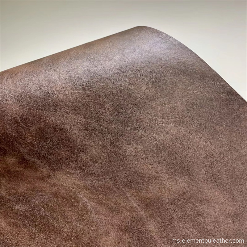 Warna kulit sintetik yang berasaskan kain bukan tenunan