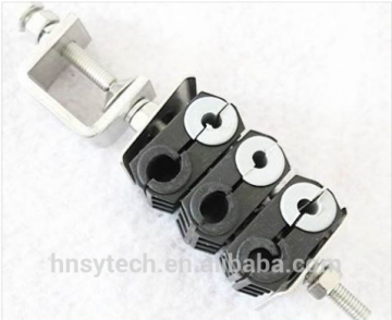 Feeder clamp/ 5-19mm fiber cable clamp/ Fiber optic cable clamp