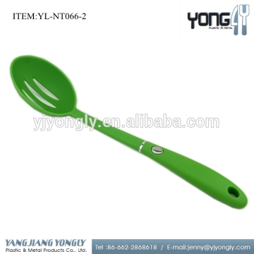 Nylon Solid Kitchen Decorative Slotted Serving Spoon