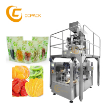 Multi-Function Zipper Bag Packaging Machine for Dried Fruits and Granules