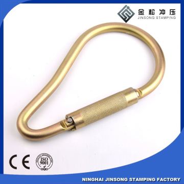 Light Weight High Tenacity Aluminum Descender Hook For Climbing