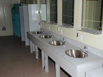 Ablution Container for Sanitary Facility