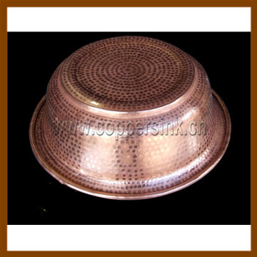 handcraft Pure Copper Wash Basin