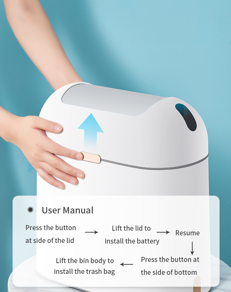 sensor garbage bin