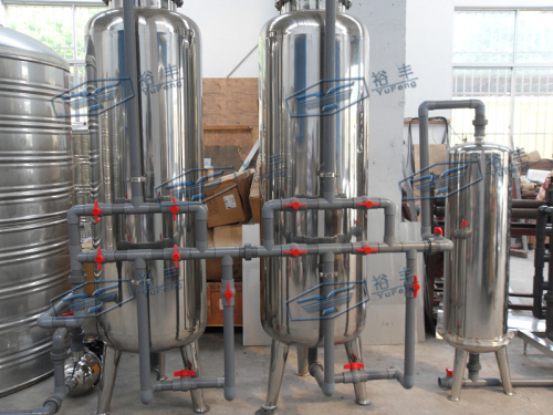 Quartz sand and active carbon filter water machine price