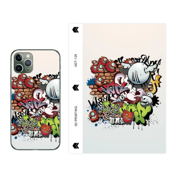 Momo Tech 3D Relief Mobile Phone Skin Back Sticker