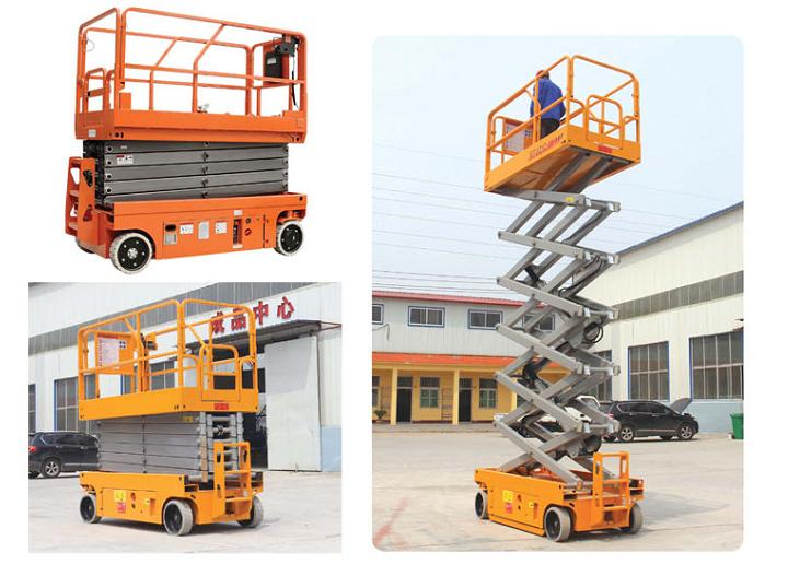 Diesel Angine Battery Aerial Man Hydraulic Mobile Electric Scissor Lifts for Sale