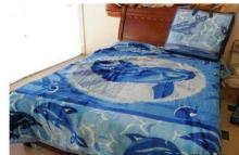 Warmth Smooth Soft Mink Blanket Antistatic 220X240CM , Home