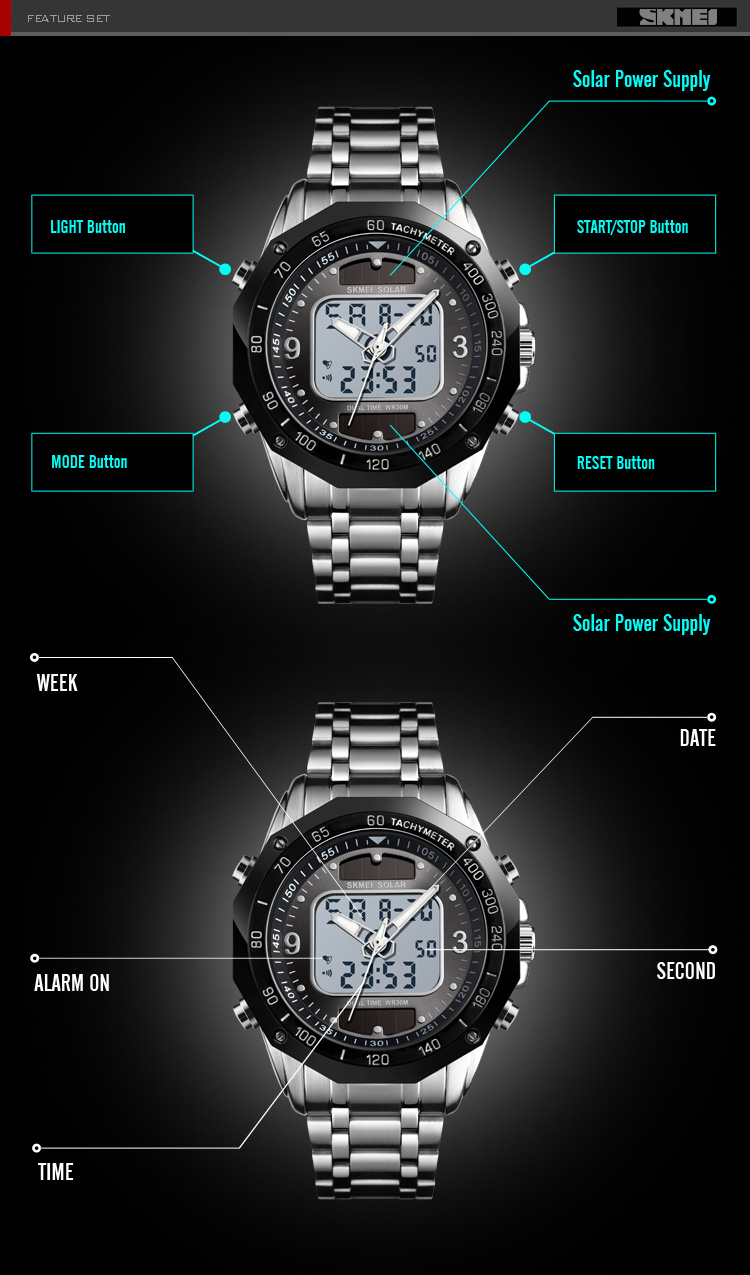 high quality watches unique clock hands man stainless steel custom watch manufacturer china