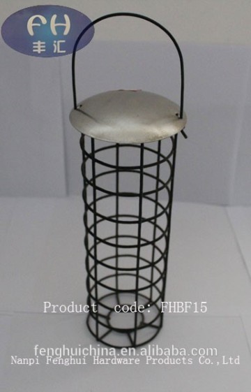 antique durable hanging tube bird feeder