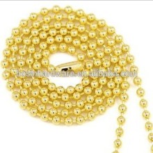 Wholesale Good Quality Metal Ball Chain Gold Ball Chain